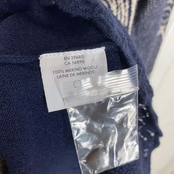 Pendleton XL Thomas Kay 100% Merino Wool Cardigan Sweter Western Aztec Southwest